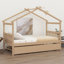 Lit en bois avec lit gigogne simple-466168140-402655806