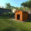 Tiger Shiplap Dog House