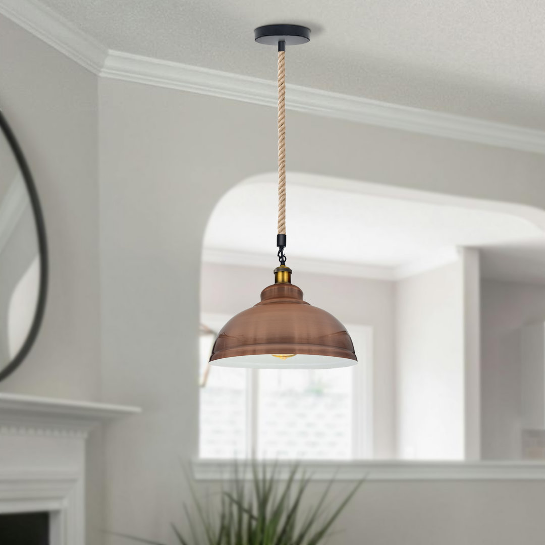 Manston 1-Light Dome Dome Pendant