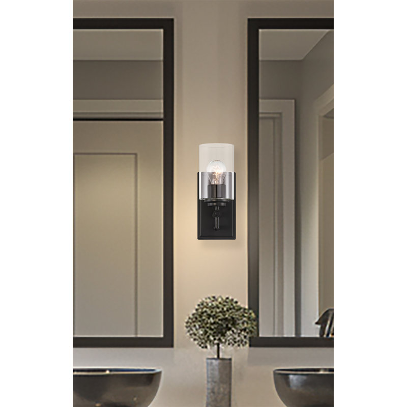 Breakwater Bay Aidenn - 1 Light Bath Vanity In Coal Finish