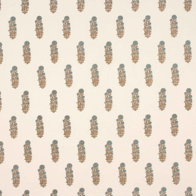 Tissu bleuet Latika