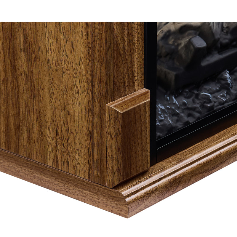 28 Inch Tv Media Entertainment Center With Electric Fireplace