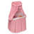 Kisses Rectangle Rocking Doll Bassinet - Pink/White