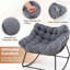  Fauteuil à bascule extérieur en rotin surdimensionné en osier-1185503229