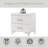 Casilda White Finish Nightstand