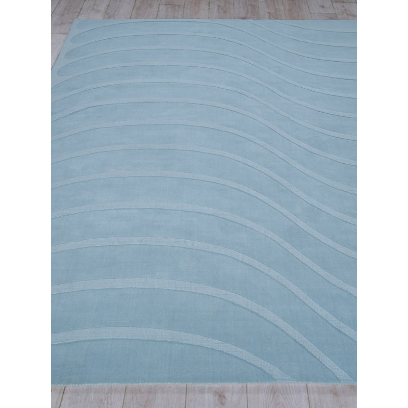 Tempo Wool Geometric Indoor Rug, Round 9'