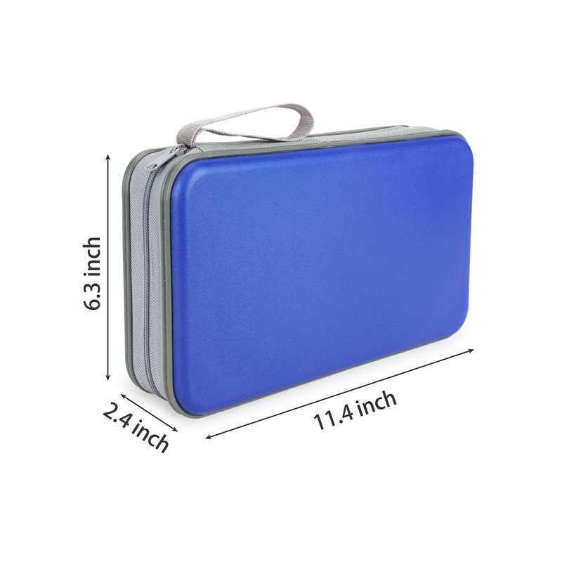 Boîte de rangement pour 96 CD, Rouge