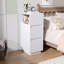 25cm W Solid Wood Bedside Table-1056679426