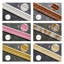6 pièces, bordure murale en mousse auto-adhésive 3D, 90 x 3 pouces, autocollant de moulage flexible imperméable pour la décoration de maison / bureau / hôtel, bordure de taille détachable et réutilisable-144065783