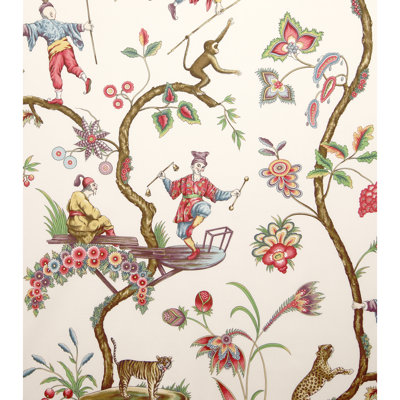 Tissu chinois exotique