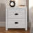 Isenbert Crissman 2 Drawer Nightstand-488118878