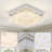 Flush Ceiling Light Crystal Flush Mount Light Modern Ceiling Light For Bathroom Flush Mount Lighting