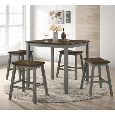 Haikey 4 - Person Four Leg Dining Set