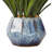 17'' Faux Succulent Plant in Ceramic Vase