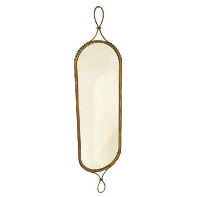 Finnin Metal Flat Wall Mirror