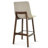 Arseniy 28" Upholstered Low Back Solid Wood Kitchen Dining Bar Stool-1619384414
