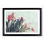 Bunch of Pink Tulips Painting 1 Piece Single Picture Frame Wall Art on MDF-56632731-56632734