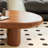 48.4" Walnut Cloud Coffee Table