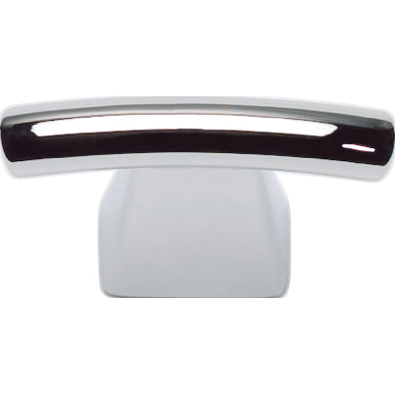 Fulcrum 1 1/2" Length Bar Knob, Polished Chrome