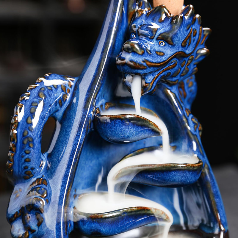 Dragon Incense Burner Backflow