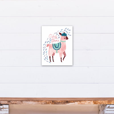 Art sur toile ooh la llama Millwright