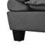 Canapé modulaire d'inspiration voilier avec repose-pieds amovible