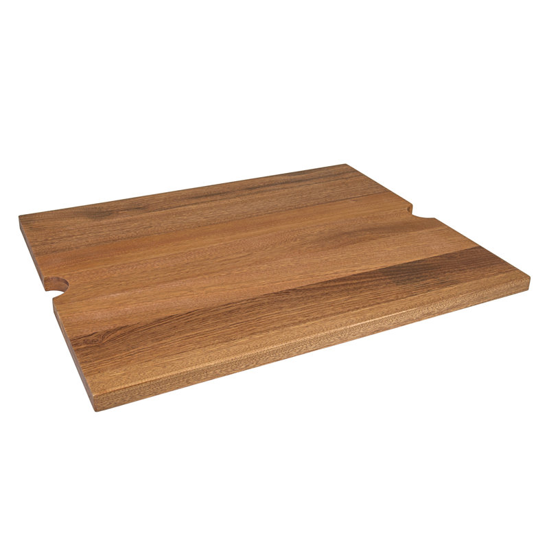 Sapele Mahogany Rectangular Cutting Board Sink Cover
