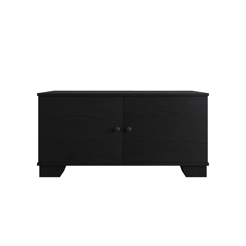 Banc de rangement Smyrna, Noir
