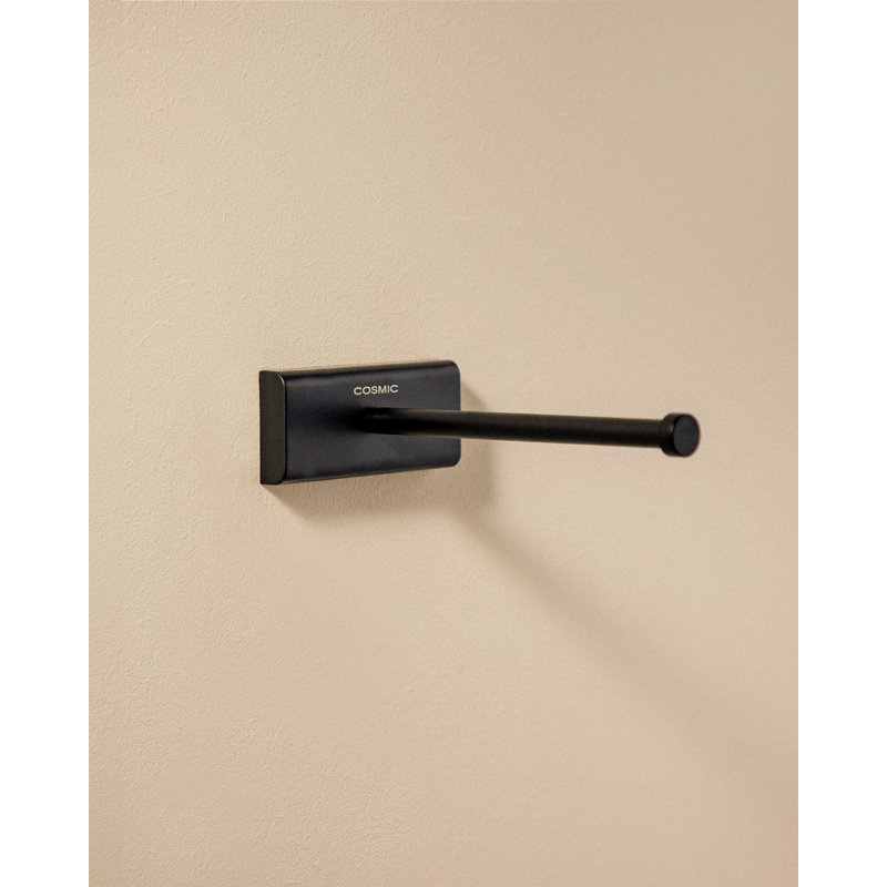 Ashlen Wall Mounted Toilet Paper Holder, Matt Black