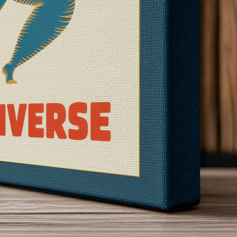 Print, 30x20 - 76.2 x 50.8 cm, Teal Border