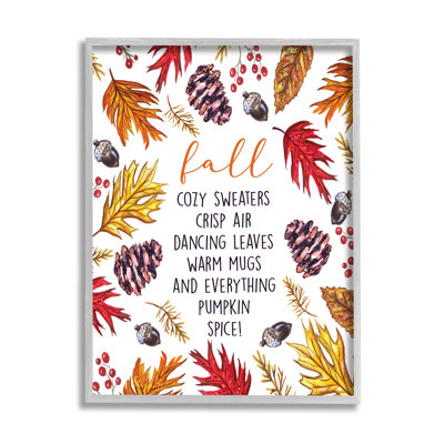 " List Of Fall Favorites "