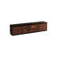 Meuble télé en bois massif rétro Nut-Brwon-350791498
