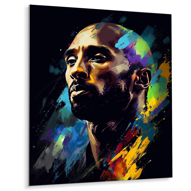 Décoration murale Kobe Memory I - Basketball, H 32 po x l 24 po