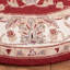 Tapis bourgogne / ivoire en laine crocheté fabriqué à la main à motif oriental Hollander-21274760
