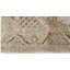 Tapis unique en laine taupe 4 pi 6 po x 6 pi 11 po Oushak