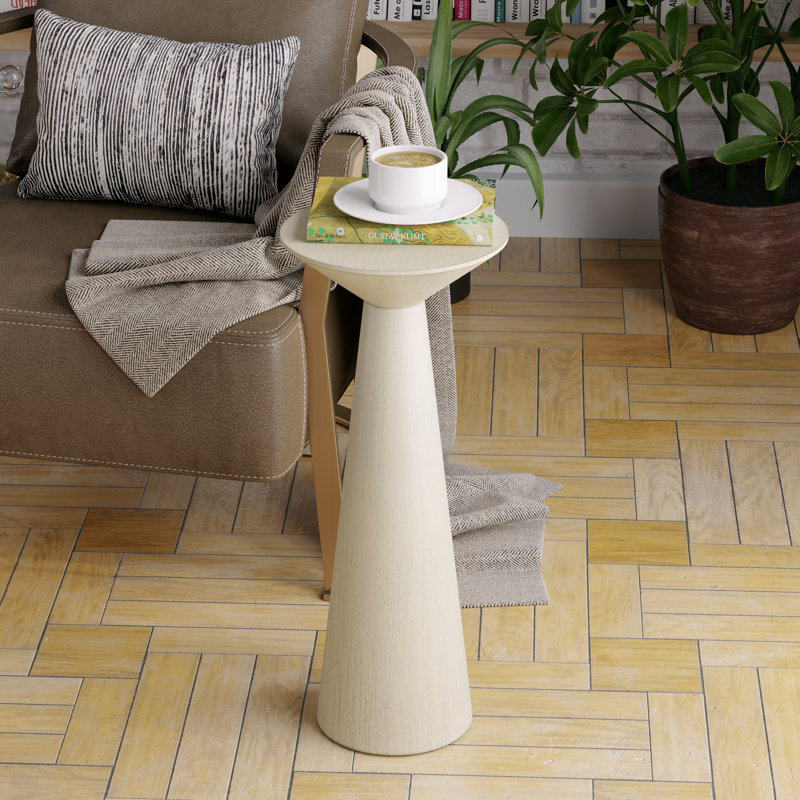 Table de bout Bozovich, Bois clair, H 22,83 po x l 9,84 po x P 9,84 po
