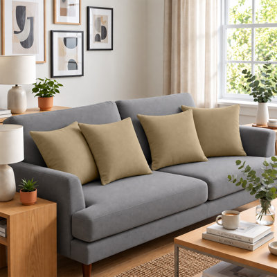 Soft Premium Microfiber Dyed Cushion Cover