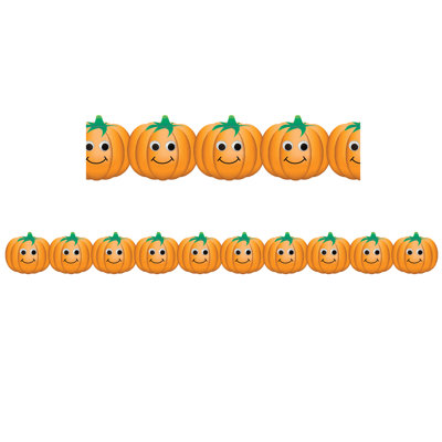 Bordure de classe - Citrouilles heureuses
