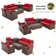 Aun 7 - Person Patio Conversation Sets with Cushions