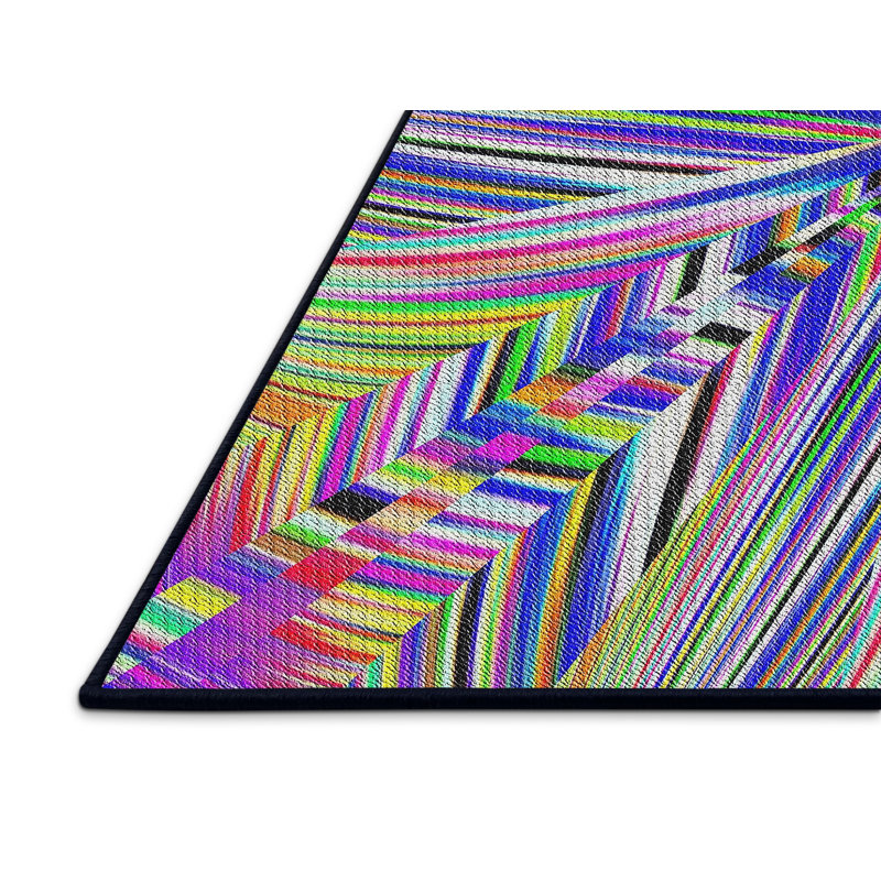 Tapis jaune, Rectangle 5 pi x 7 pi
