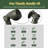 Watering 9 Spray Pattern Garden Hose Nozzle-100547315