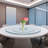Pratte 27.56 Inches Transparent Round Tempered Glass Table Top-87649783