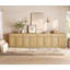 Armoire d'appoint moderne avec 8 portes et tiroir, commode d'appoint multifonctionnelle avec grand rangement et tablette réglable-921422583-959611713