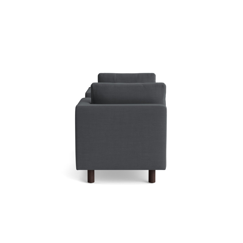 Hunter Lounge, Performance Linen - Charcoal, Java