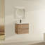 Meuble-lavabo simple 24 po avec tiroirs et plateau en céramique