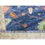 Tapis bleu marine unique de 10 pi 1 po x 13 pi 11 po