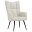 Fauteuil de relaxation en velours gris clair Latitude Run®-1731619111