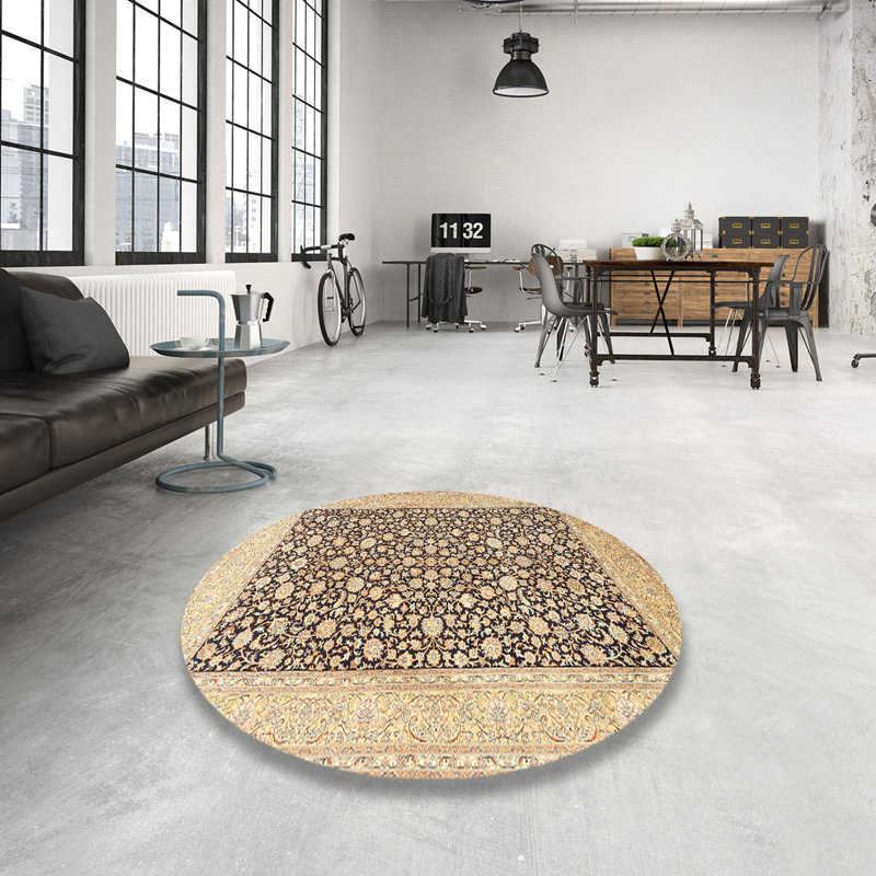 Sulayman Oriental Indoor Rug, Round 7'