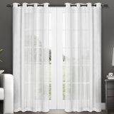 Gabbie Polyester Sheer Curtain Pair