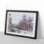 Canal Through Venice Italy in Abstract - Picture Frame Graphic Art Print-55680756-55680758